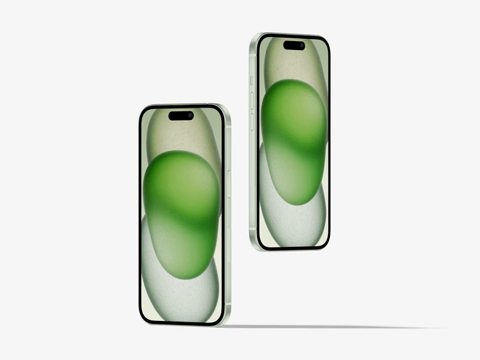 iPhone 15 Mockup, 12