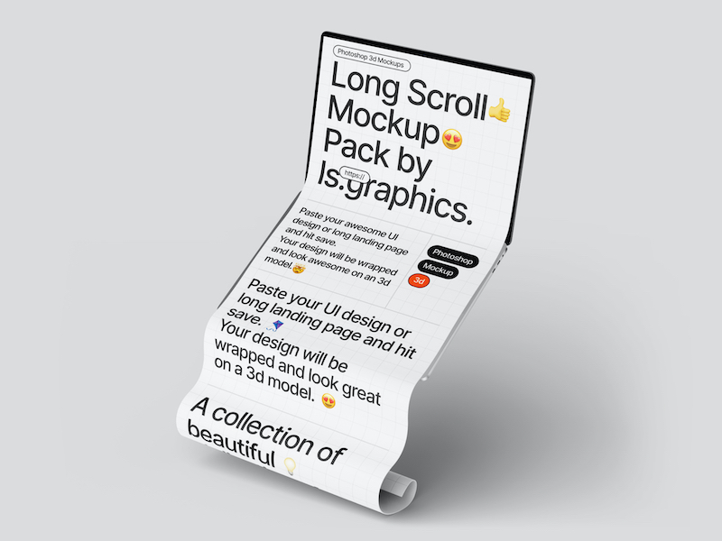 Long Scroll Mockups, 28