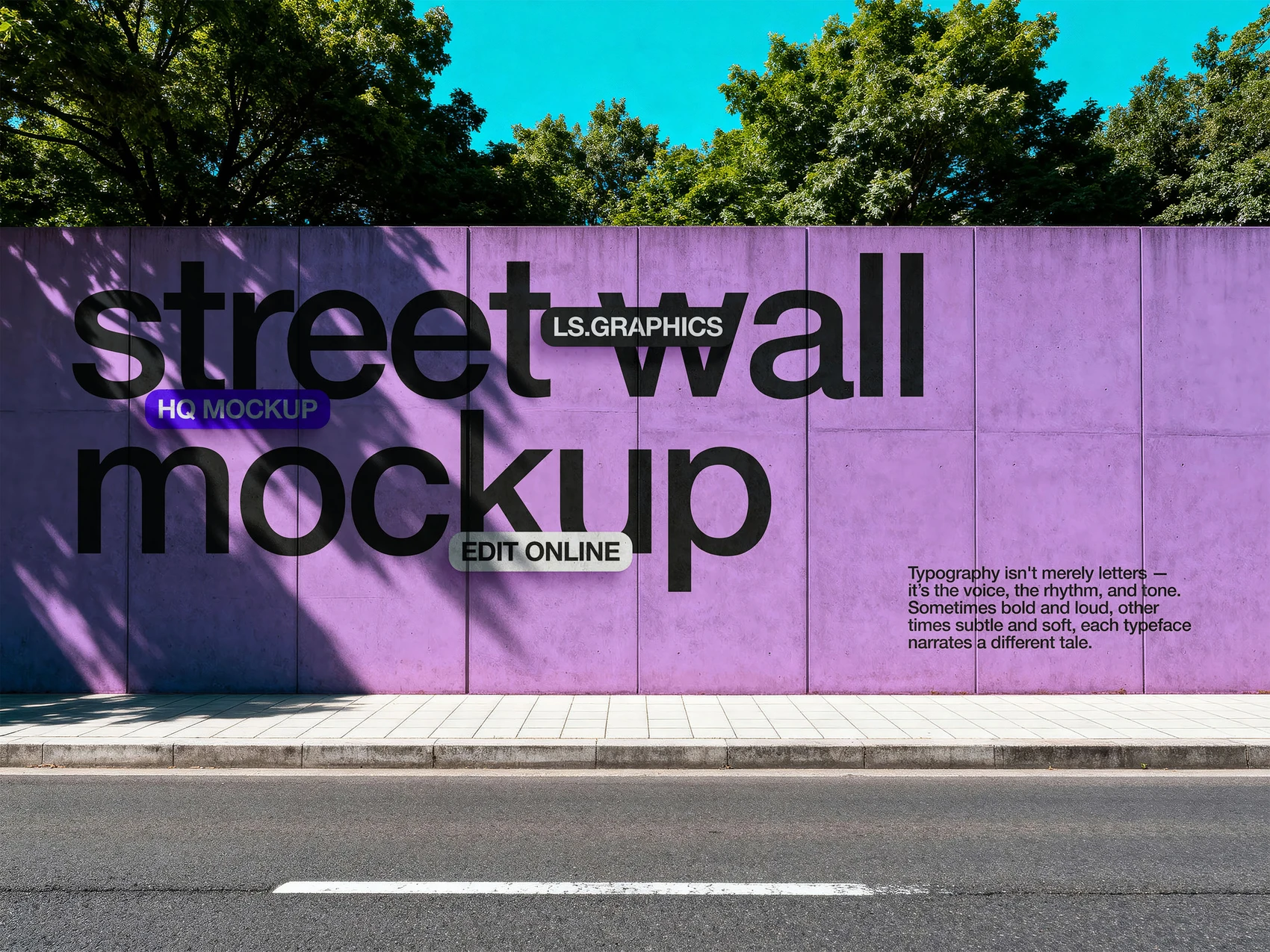 Street Wall Mockup 1