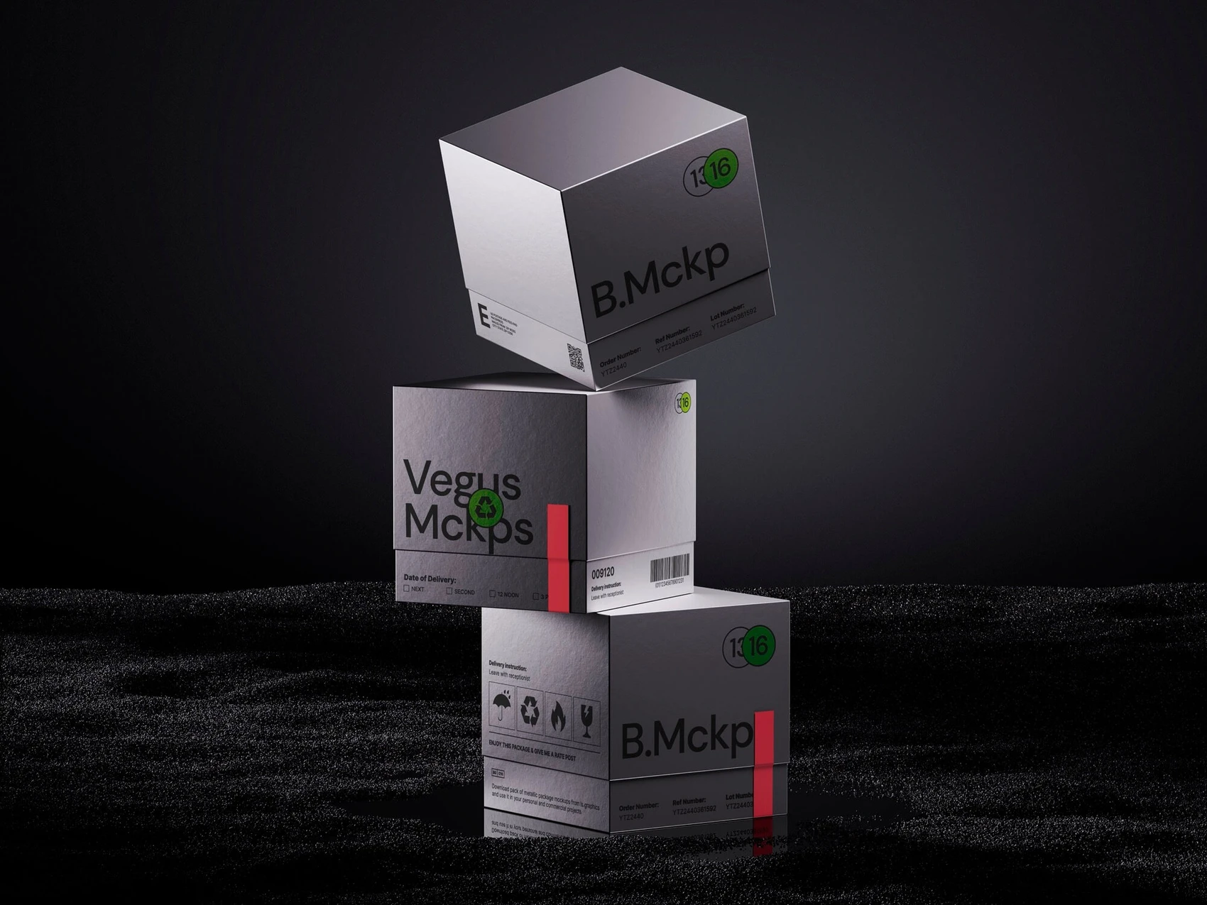 Vegus, Box Mockups, 13 1