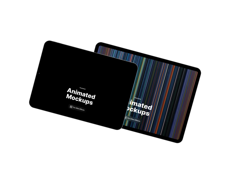 iPad Pro Animated Mockup, 03