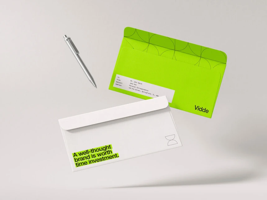 Vidde, Branding Mockups 3