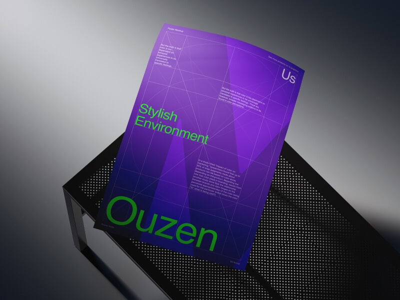 Ouzen, Frame Mockup, US, 09