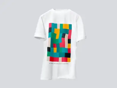 Different Colors Free T-Shirt Mockup