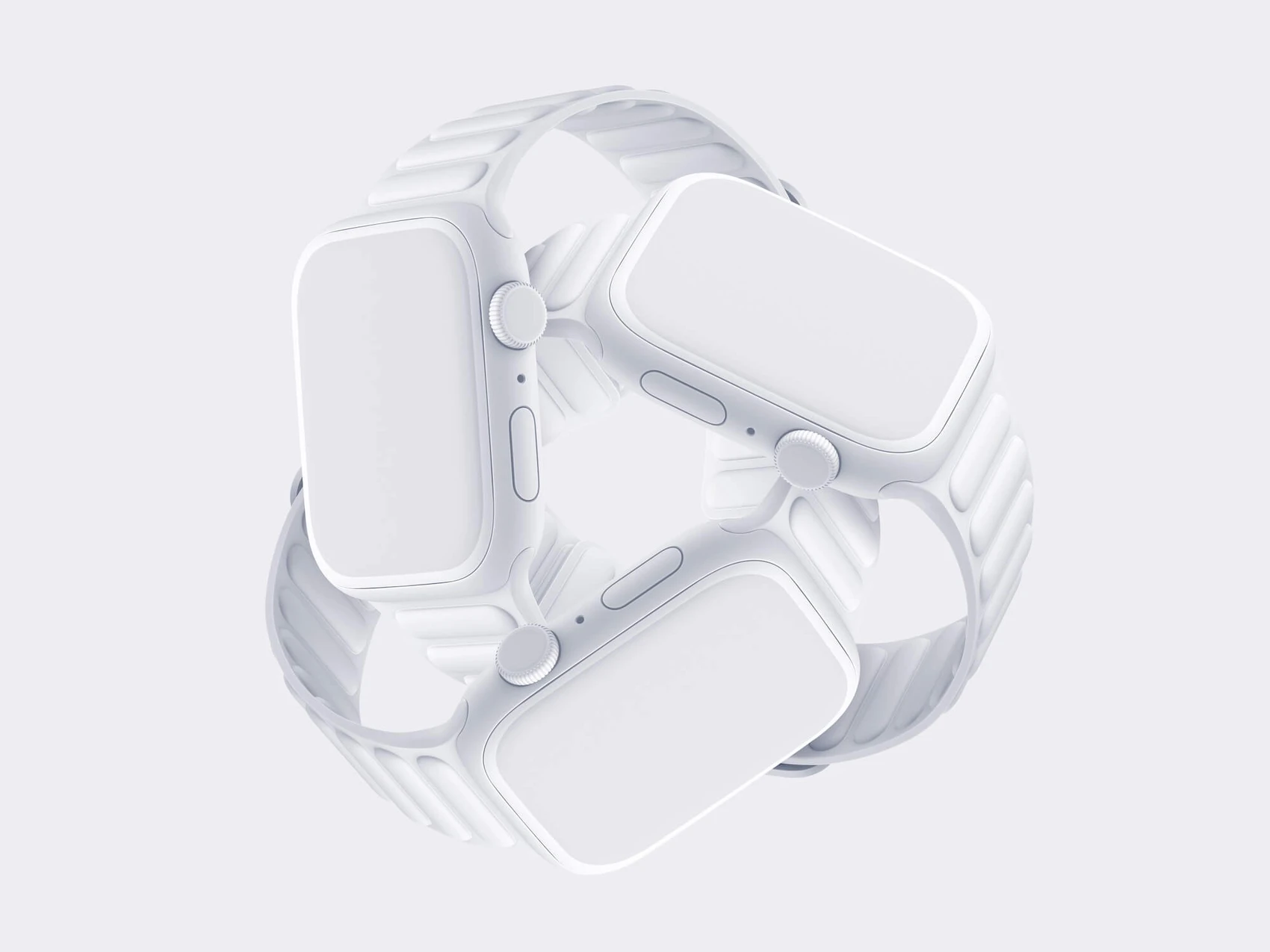 Watch Series 7 Clay Mockups, 14 1