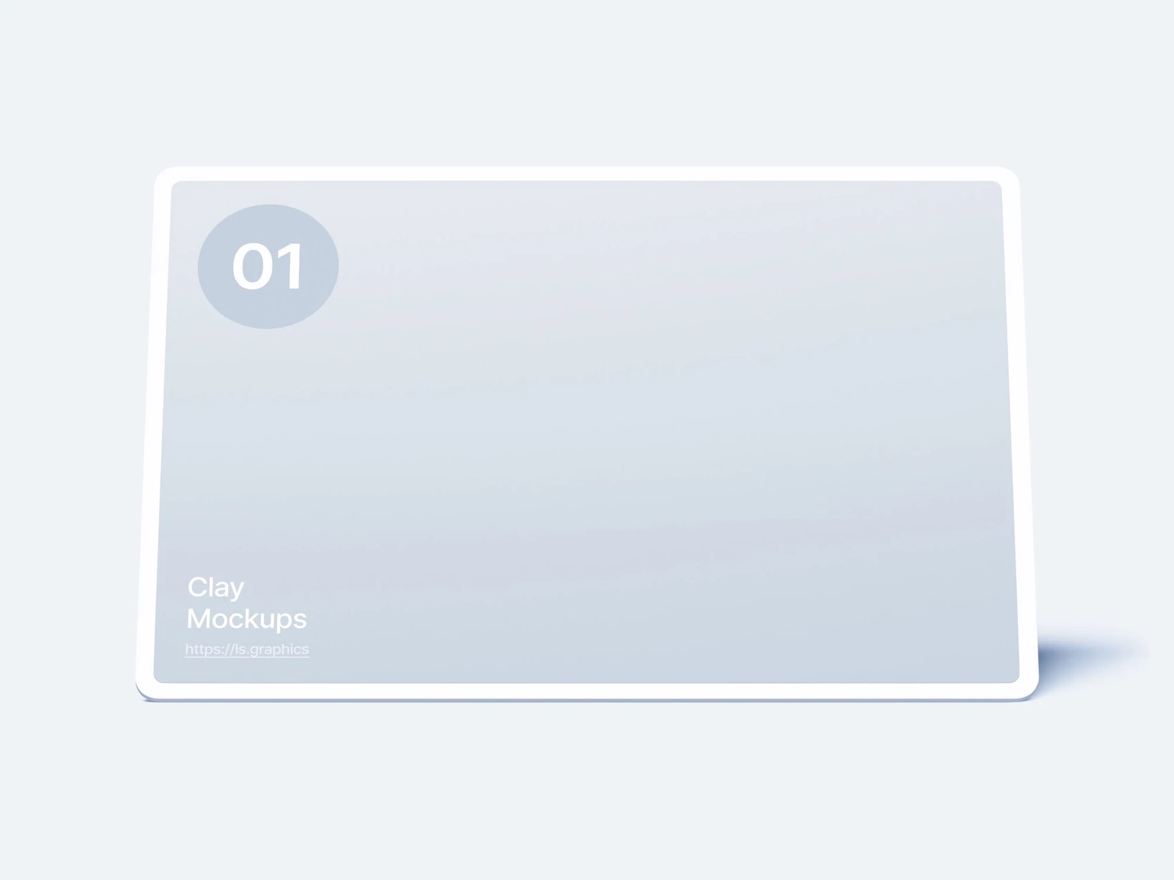 Monitor Clay Mockups, 10 1