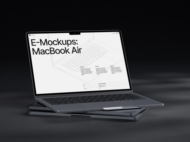 L-Mockups: MacBook Air 15