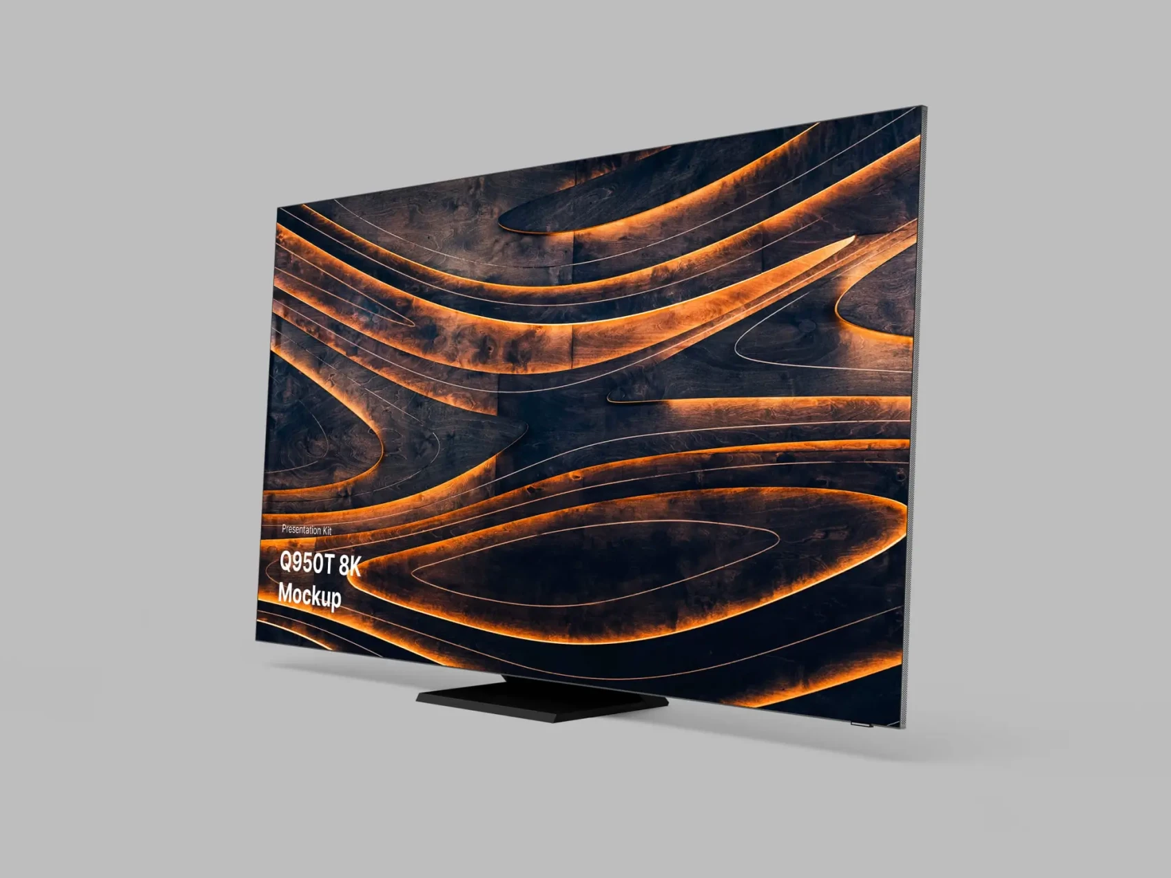 Samsung TV Mockup (Q950T 8K) 4