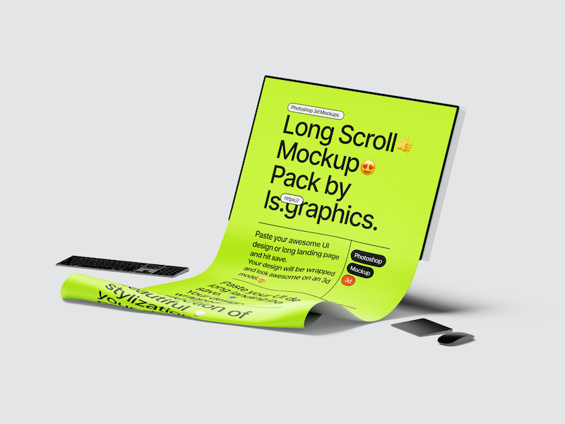 Long Scroll Mockups, 11