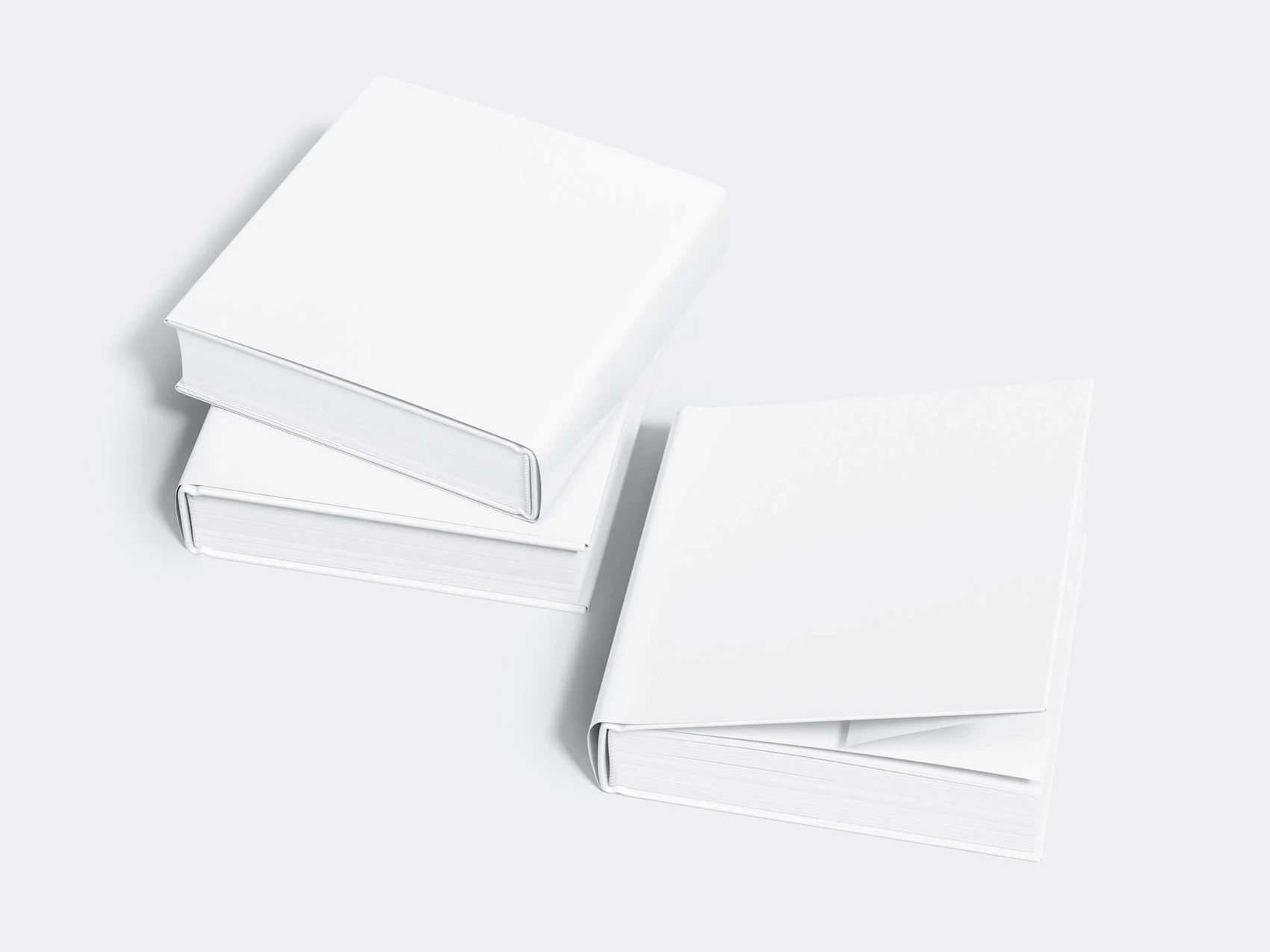 Book Mockup, Square-Angled, 03 1