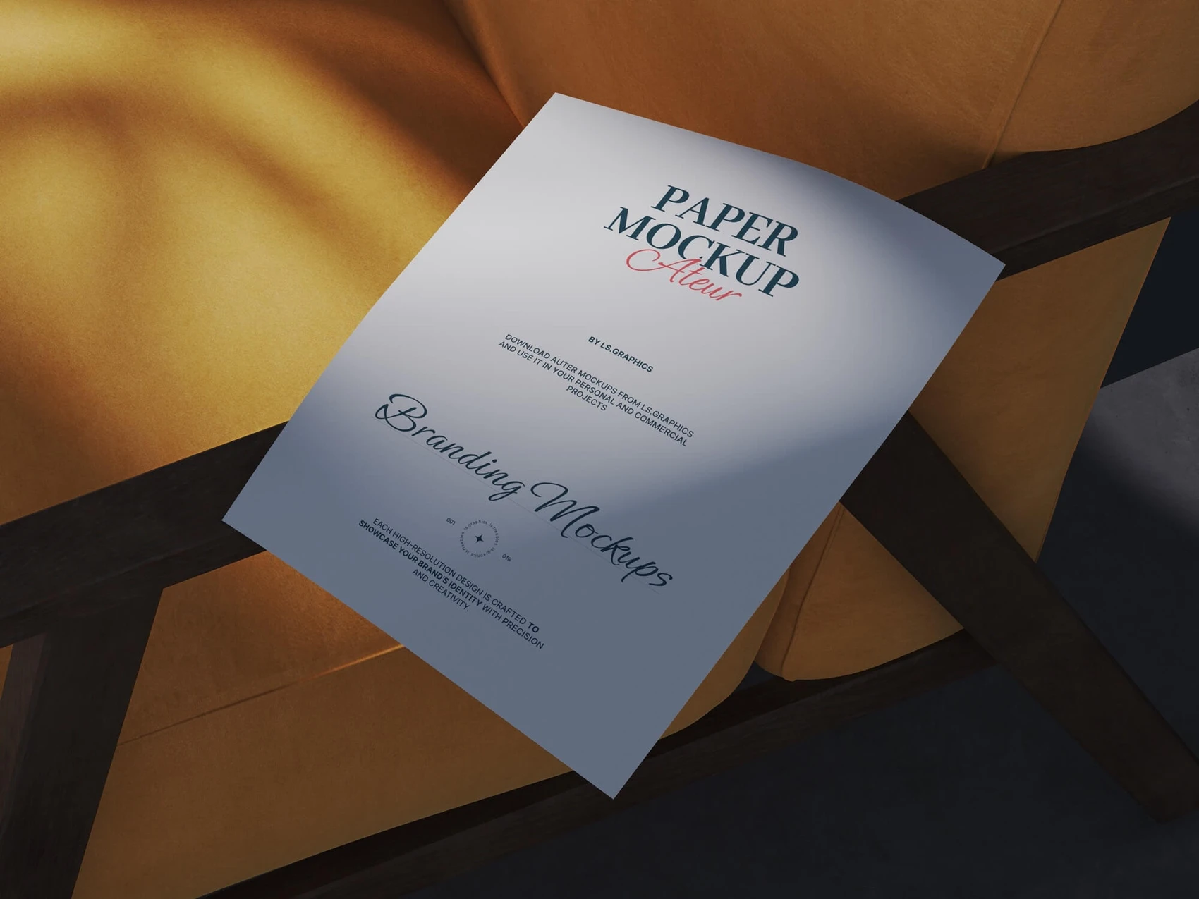 Ateur, Paper Mockup, US, 15 1