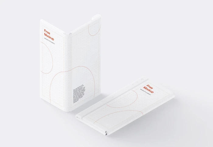 Free Huawei Mate X Phone (Fold) Mockup