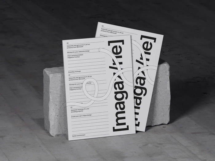 Bode, Magazine Mockups, EU, 16