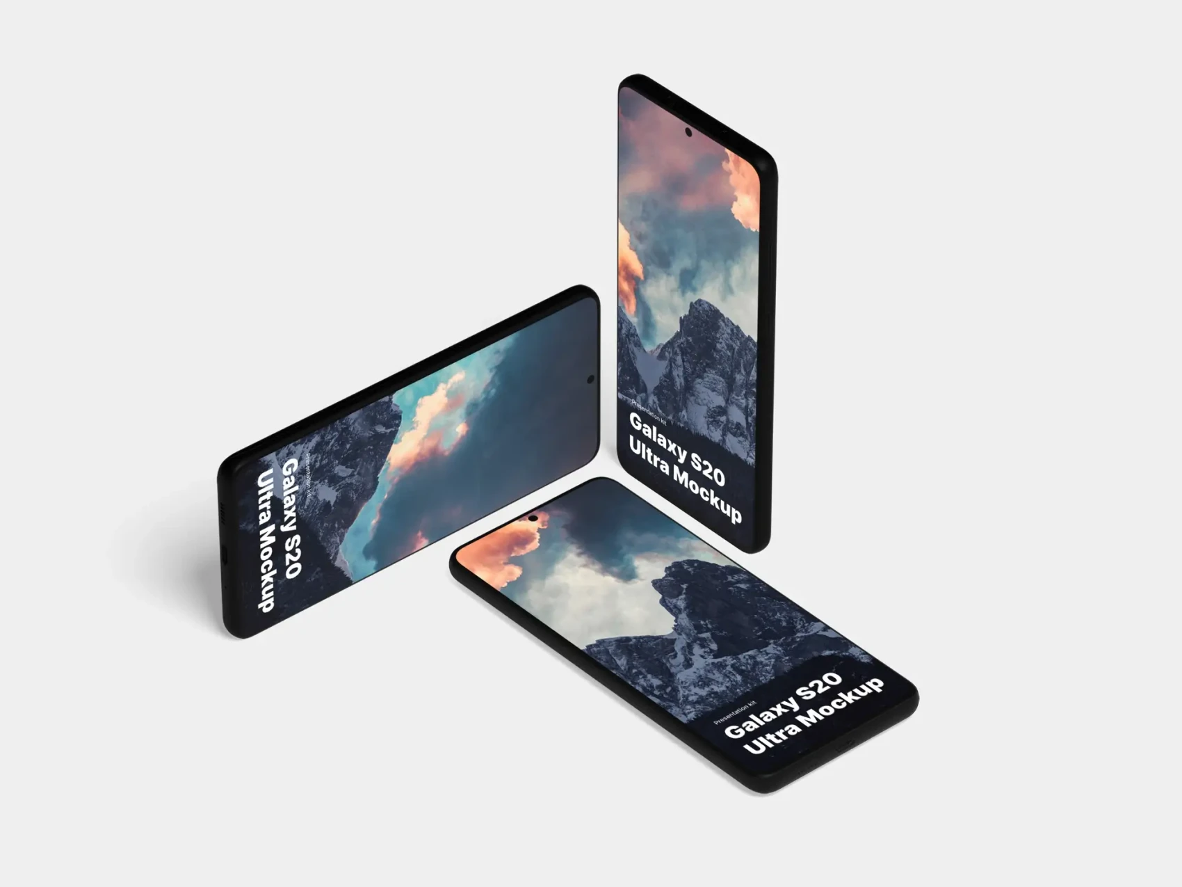 Samsung Galaxy S20 Ultra Mockups 14