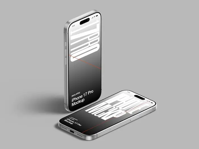 iPhone 17 Pro Mockup, Scene 5