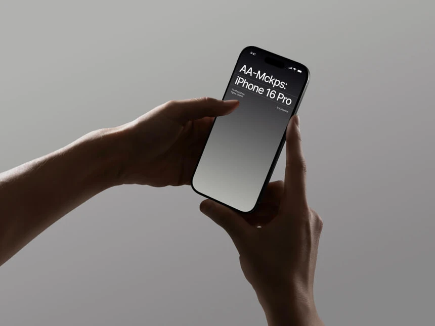 AA-Mockups: iPhone 16 Pro 8