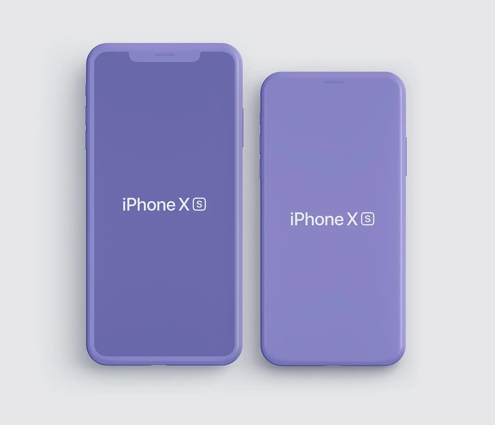 Free iPhone XS, iPhone XS Max Mockups 2