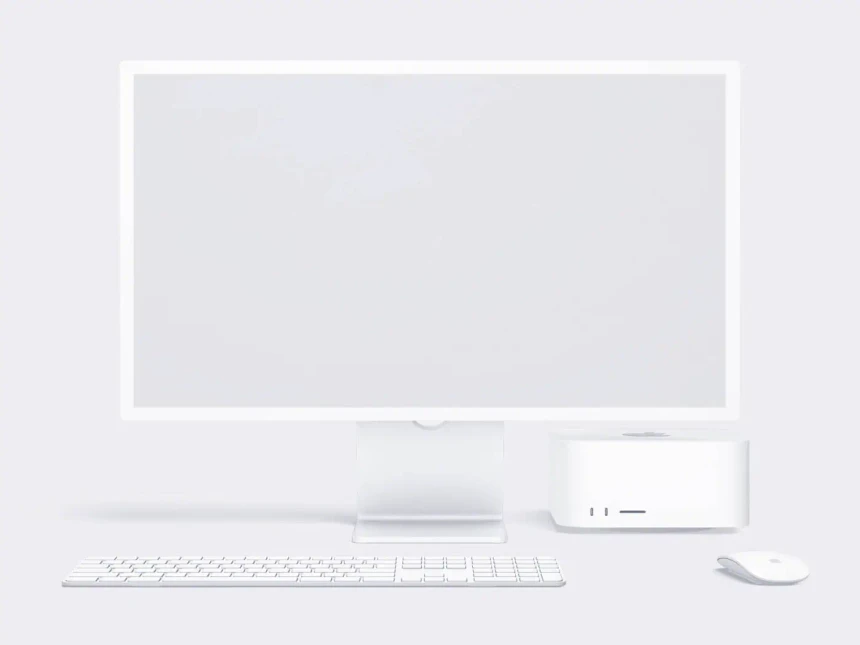 Mac Studio & Studio Display Mockups 3