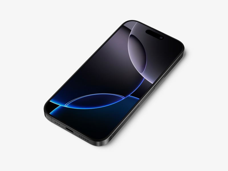 iPhone 16 Pro Mockup, Scene 16