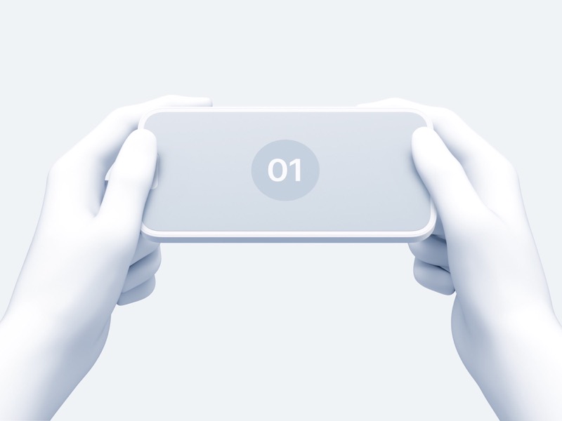 Hands Clay Mockups, 15