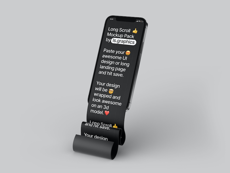 Long Scroll Mockups, 30
