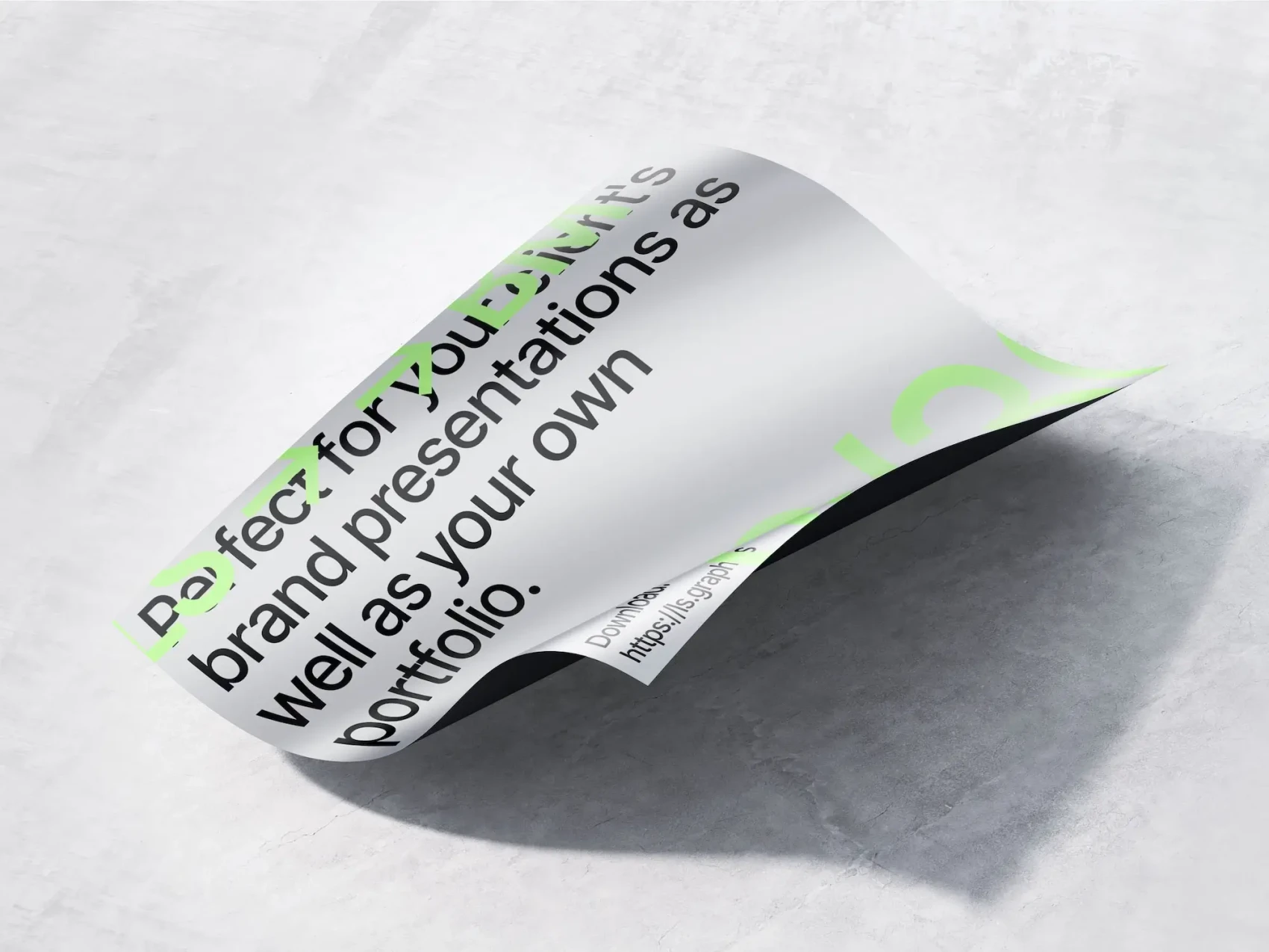 Metallic Paper Mockups 10