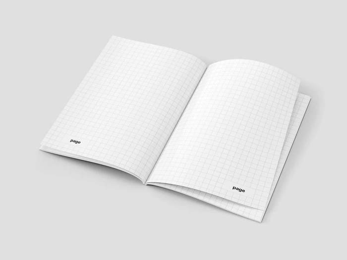 Magazine Mockup, EU Portrait, 06