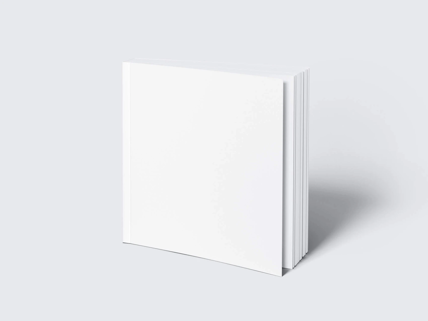 Book Mockup, Square-Angled, 09 1