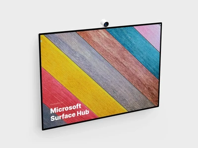 Microsoft Surface Hub Mockups