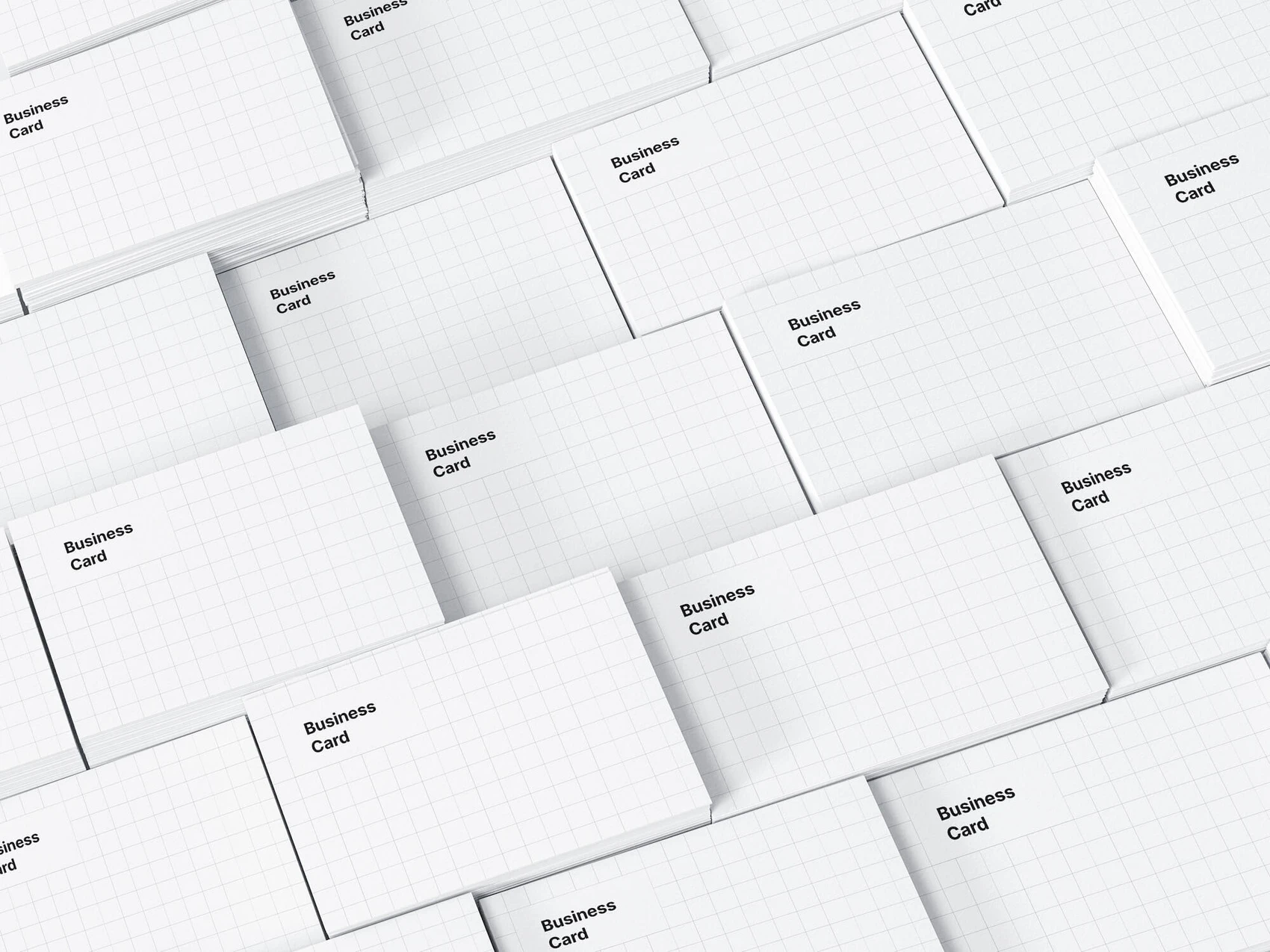 Business Card Mockups, EU-Angled, 01 1