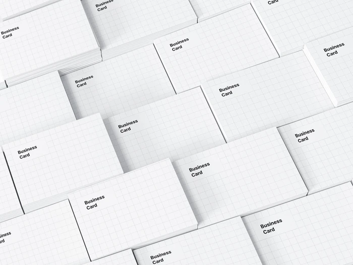 Business Card Mockups, EU-Angled, 01