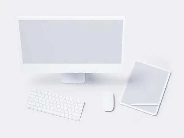 Apple Mockups Bundle, Clay, 05