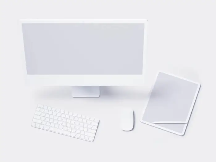 Apple Mockups Bundle, Clay, 05