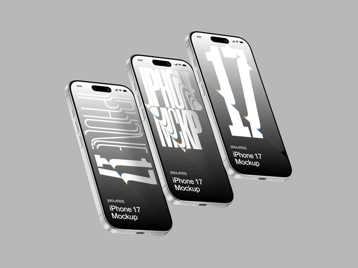 iPhone 17 Mockup, Scene 15