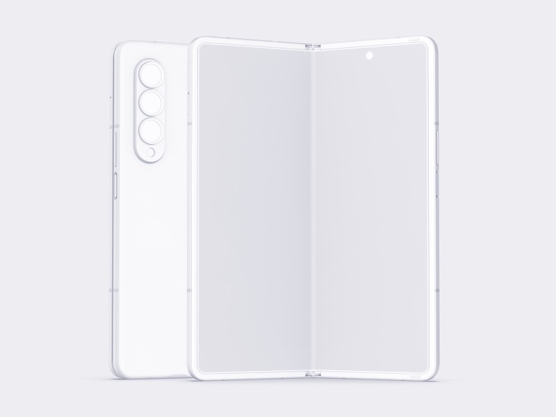 Samsung Galaxy Z Fold3, Clay 02