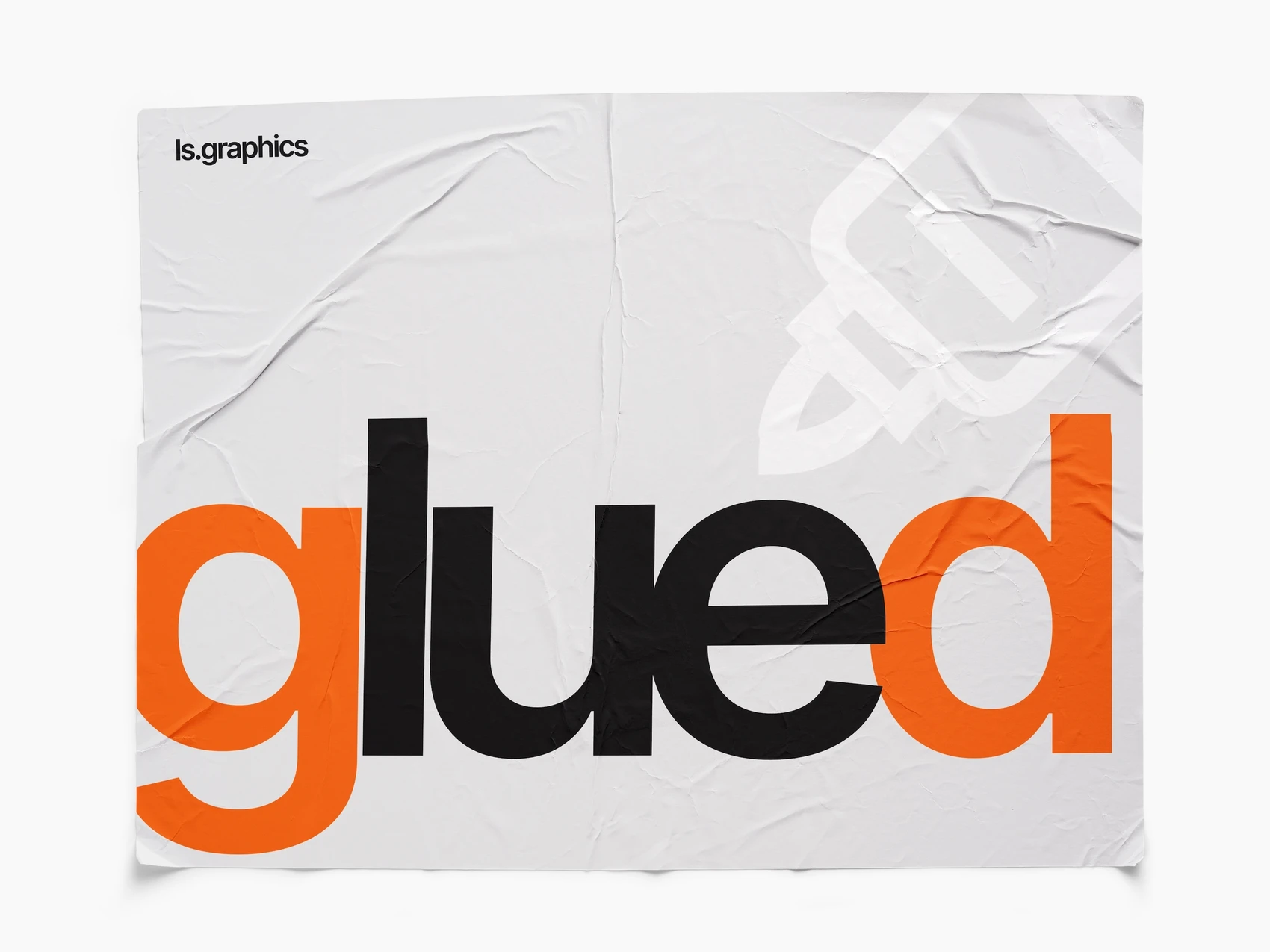 Glued Paper Mockup, US, Glossy, 21 1