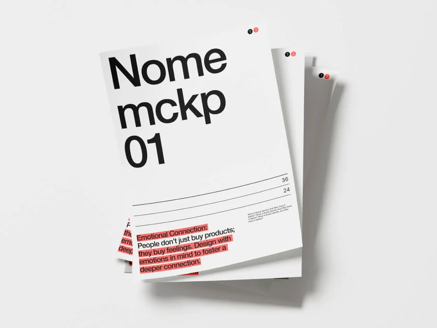 Nome, Print Mockups 5