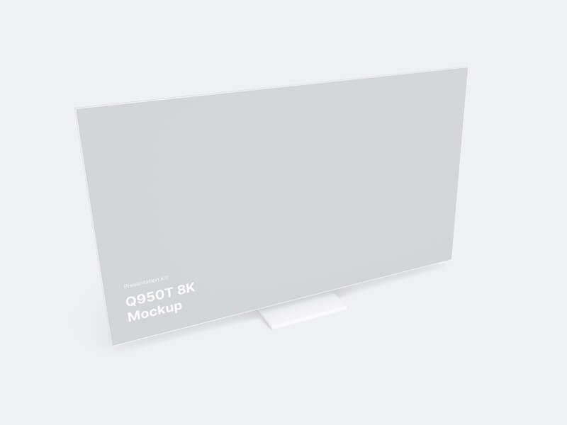 Samsung TV Clay Mockups (Q950T 8K), 10