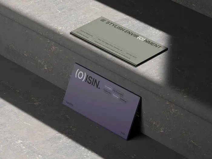 Oisin, Quality-Rendered Envelope Mockups, EU, 07 1
