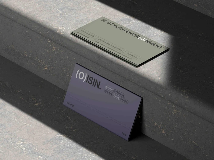 Oisin, Quality-Rendered Envelope Mockups, EU, 07