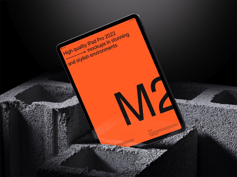 D-Mockups: iPad Pro, 02