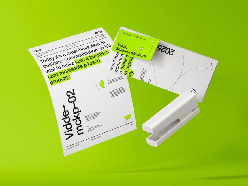 Vidde, Branding Mockups 14