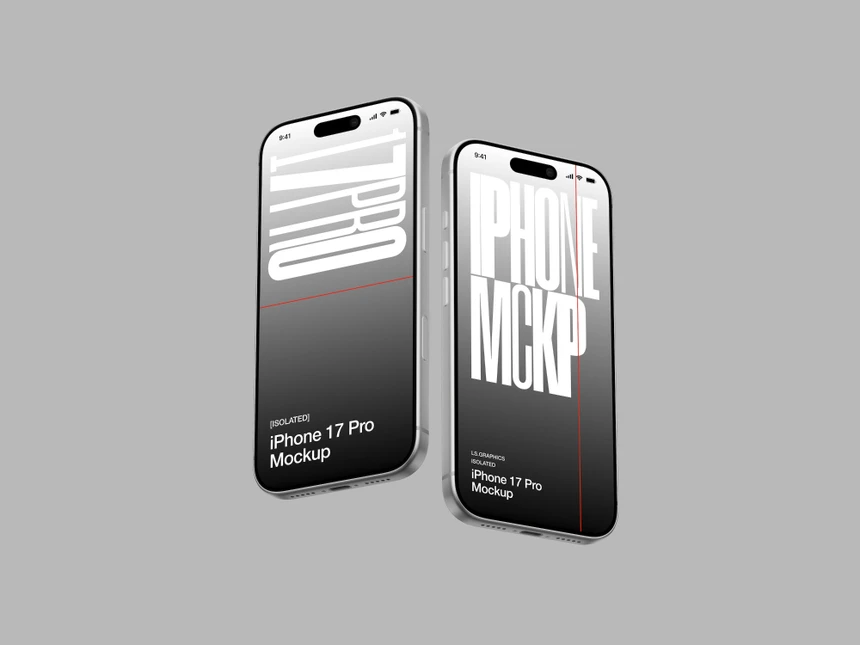 iPhone 17 Pro Max Mockups 9