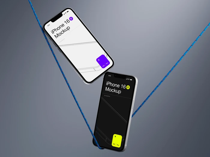 Z-Mockups, iPhone 16e, Scene 10