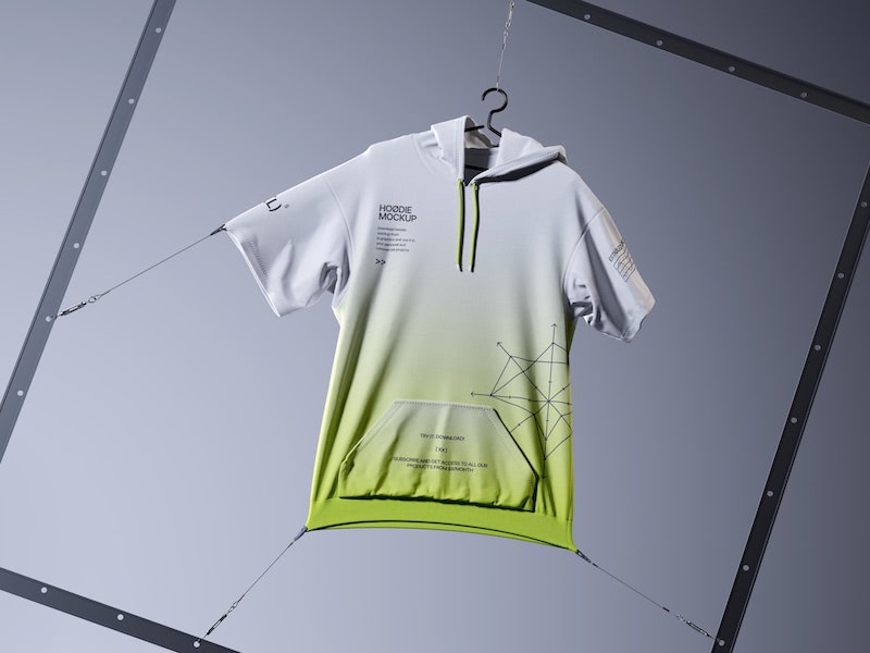 Hoodie environment mockup, 04