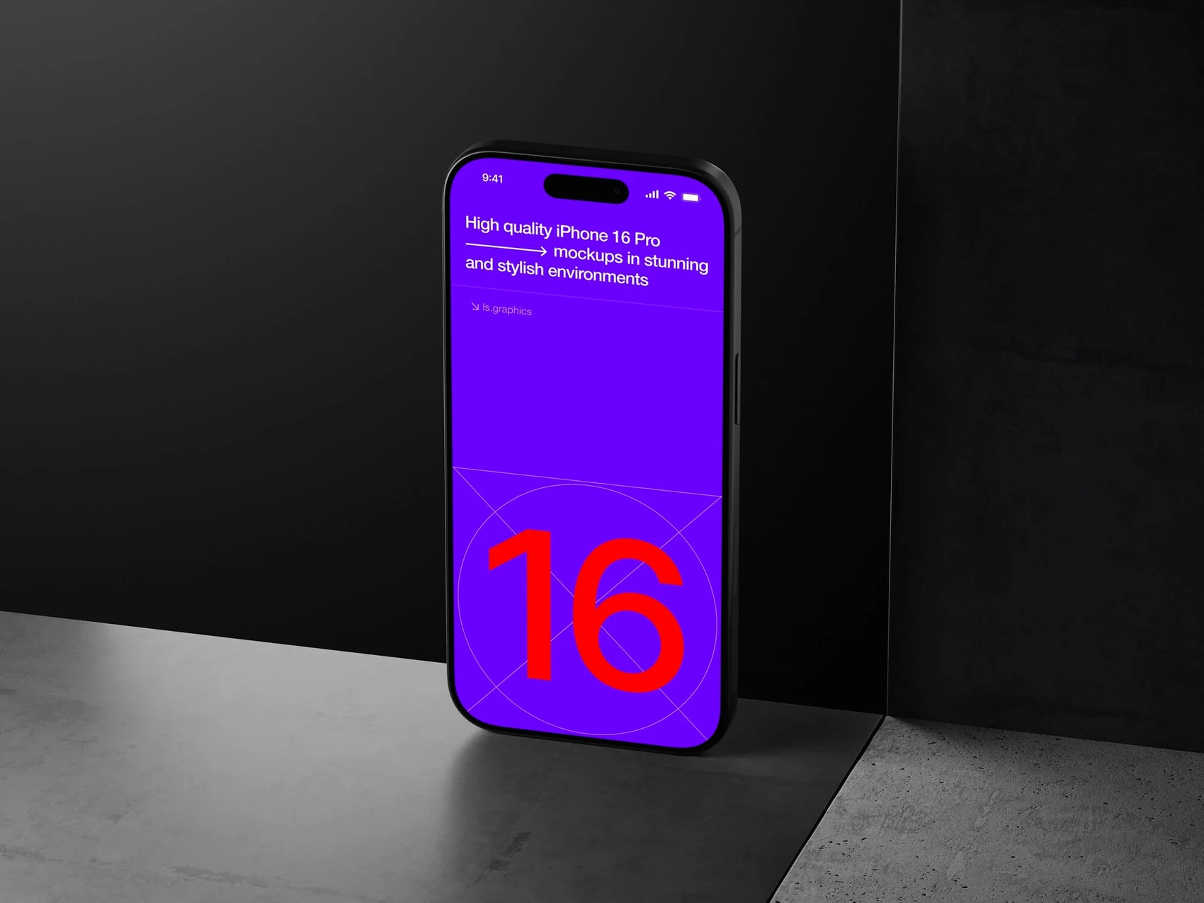 U-Mockups: iPhone 16 Pro, Scene 12 1