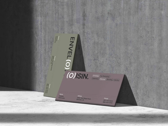 Oisin, Professionally-Designed Envelope Mockups, EU, 09