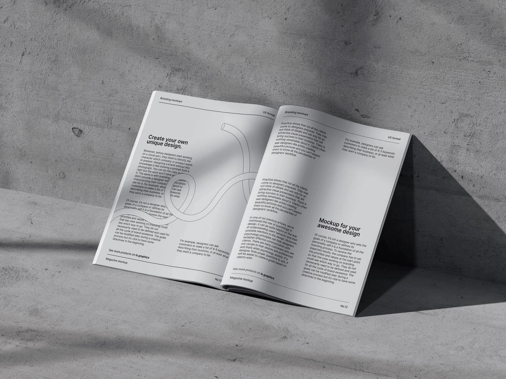 Bode, Magazine Mockup, US, 13 1