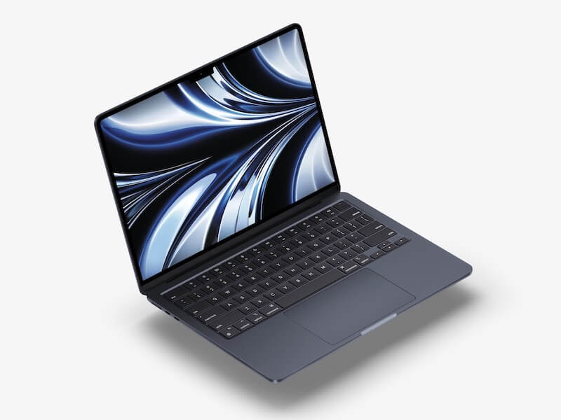 MacBook Air (M2) Mockups, 15