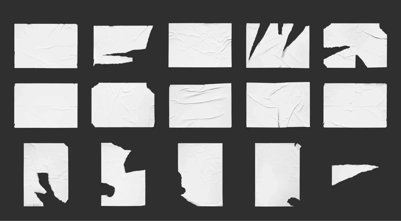 Glued Paper Mockups 5